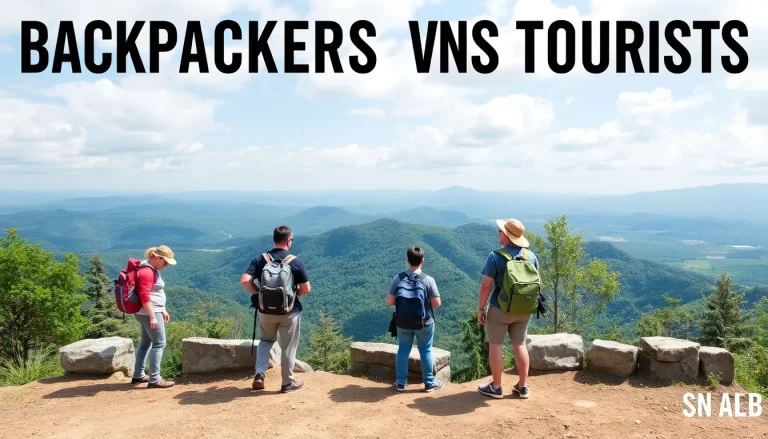 Backpackers and Tourists: Understanding the Key Differences