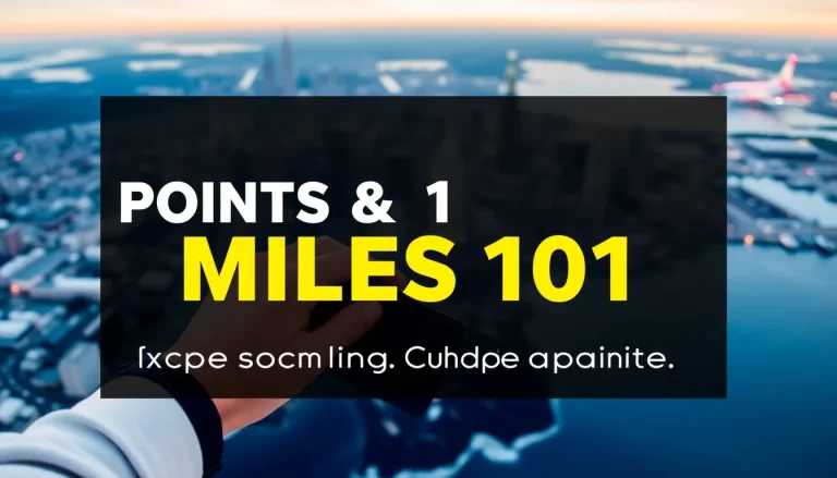 Points and Miles 101 Beginner’s Guide to Earning Rewards