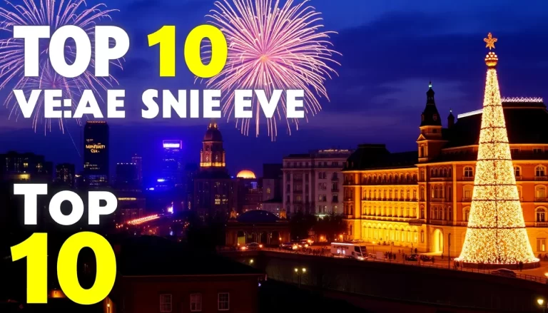 Top 10 Destinations for New Year’s Eve Celebrations